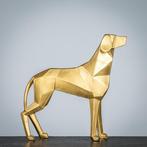 Beeldje - Golden dog - Polyresin