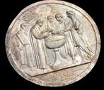 Oostenrijk. Repoussé  baptism medal from 1800`s made by C.G.