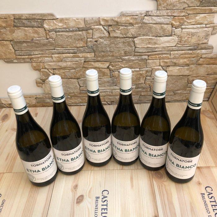 2024 Tornatore, Etna Bianco - Sicilië DOC - 6 Flessen (0.75, Verzamelen, Wijnen