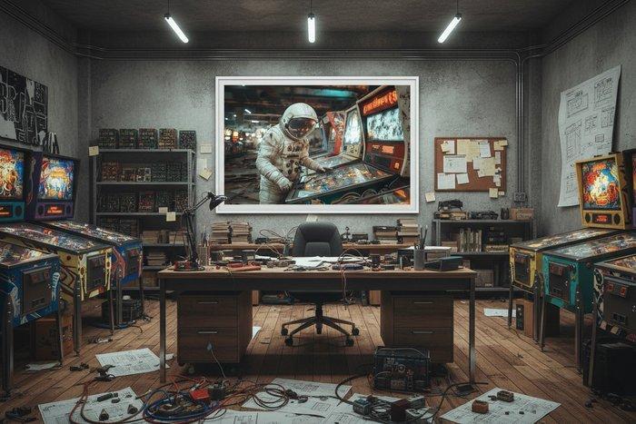 Rudy barret - Arcade Odyssey - XL, Antiquités & Art, Art | Objets design