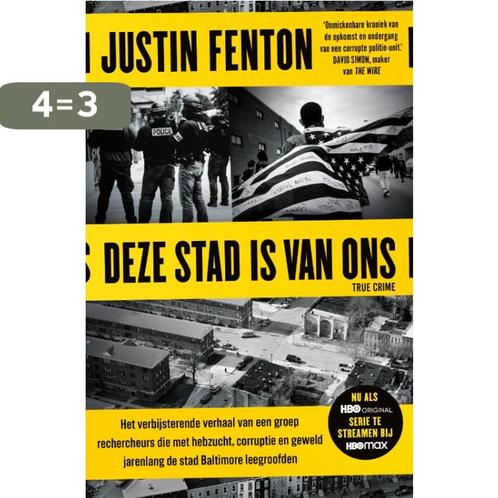 Deze stad is van ons 9789024598731 Justin Fenton, Boeken, Overige Boeken, Gelezen, Verzenden