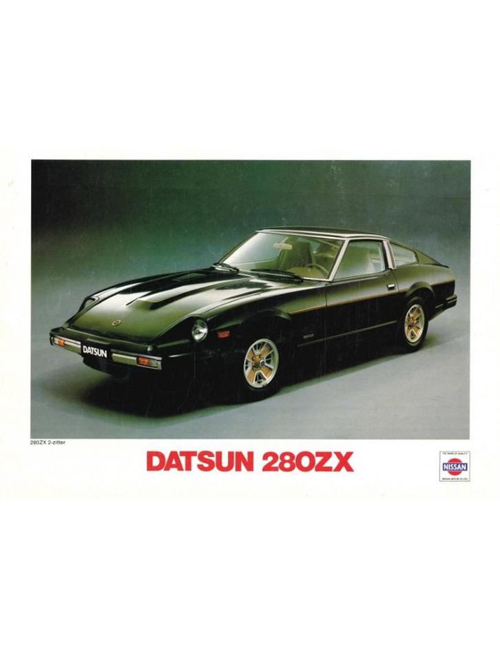 1979 DATSUN 280ZX BROCHURE NEDERLANDS, Boeken, Auto's | Folders en Tijdschriften