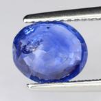 1 pcs Blauw Saffier - 2.59 ct - Gemological Institute of