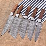 Keukenmes - Chefs knife - Been, hout en gevouwen stalen, Antiek en Kunst