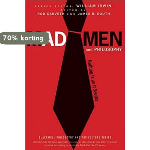Mad Men And Philosophy 9780470603017 W Irwin, Boeken, Overige Boeken, Zo goed als nieuw, Verzenden