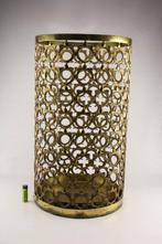 Porte-parapluies - Laiton - Ajouré du milieu du siècle