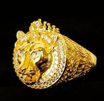 Chevalière - Noblesse - Règne sacré - Ouvragé - Le Lion , le