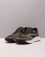 Santoni - SANTONI Groene Santoni Lage Sneakers Combi Hy-Run, Nieuw