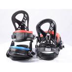 M L snowboard bindingen ELAN ACCELERATOR BLACK/red/blue, Sport en Fitness, Snowboarden, Verzenden, Nieuw