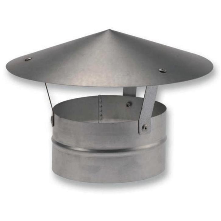 Regenhoed Ø 250mm zonder gaas, Doe-het-zelf en Bouw, Ventilatie en Afzuiging, Nieuw, Verzenden