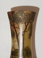 François Théodore Legras (1839-1916)- vase émaillé, Antiek en Kunst