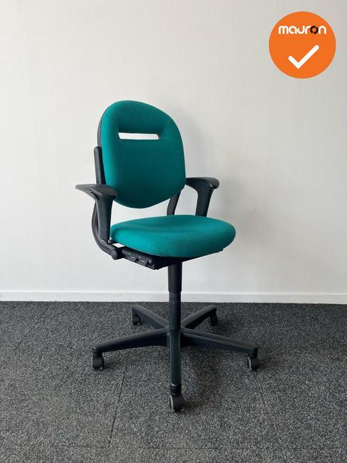 Ahrend 220 bureaustoel - 2D - bestaande groene stoffering -, Zakelijke goederen, Kantoor en Winkelinrichting | Kantoormeubilair en Inrichting