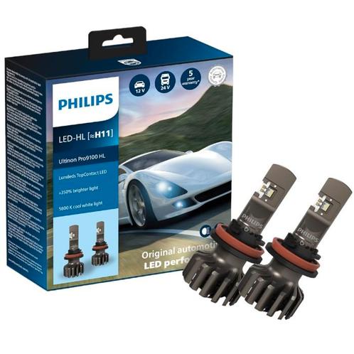 Philips H11-LED Ultinon Pro9100 HL 11362U91X2 Autolampen, Autos : Pièces & Accessoires, Éclairage, Enlèvement ou Envoi