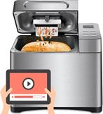 Fornello Broodbakmachine met Noten/Rozijnen Dispenser, Verzenden, Nieuw