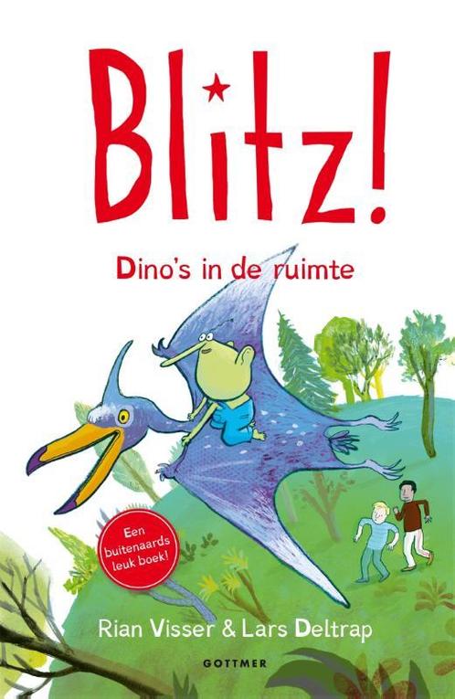 Dinos in de ruimte / Blitz! / 5 9789025769284 Rian Visser, Boeken, Kinderboeken | Jeugd | onder 10 jaar, Gelezen, Verzenden