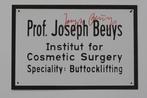 Joseph Beuys (1921-1986) - Institut for Cosmetic Surgery