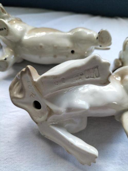 Nao by Lladró - sculptuur, honden (4) - 20 cm - Porselein -, Antiek en Kunst, Antiek | Glaswerk en Kristal