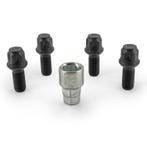 H&R Wielslotenset R13 M14x1.50x27mm bolkonisch Zwart - 4 slo, Verzenden, Nieuw