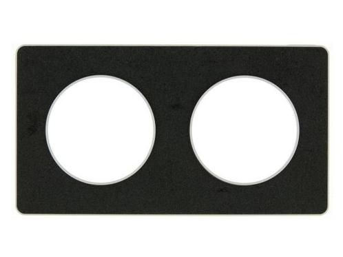 Veiling - 6x Schneider Electric Odace afdekraam 2-voudig, Doe-het-zelf en Bouw, Elektriciteit en Kabels, Nieuw