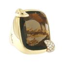 Pomellato - Ring - Rittrato - 18 karaat Geel goud -, Handtassen en Accessoires, Nieuw