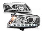 Xenon koplampen LED DRL Chrome geschikt voor Audi A6 C6, Auto-onderdelen, Verzenden, Nieuw, Audi