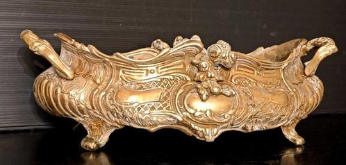 stile classico, 43 cm, 3,8 kg - Jardinière - Bronze doré, Antiek en Kunst, Antiek | Overige Antiek
