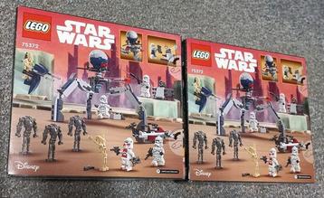 Lego Set - Star Wars - 2x Lego Set - 75372 - Star Wars - beschikbaar voor biedingen