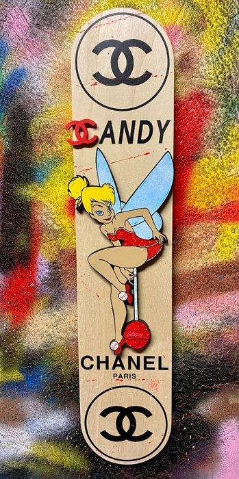 CASH - TINKERBELL CHANEL CANDY !, Antiek en Kunst, Kunst | Schilderijen | Modern