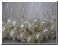 Pearl bead pick creme / doosje Pearl bead pic, Huis en Inrichting, Woonaccessoires | Kunstplanten en Kunstbloemen, Nieuw