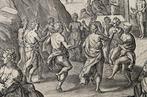 Johann Sadeler I (1550-1600) - Danza intorno al vitello
