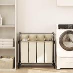 vidaXL Wassorteerder met 4 zakken staal crème, Verzenden, Nieuw