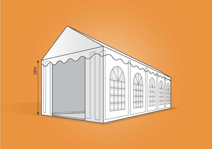 Ambisphere | 6x10m XXL WIT Feesttent-Partytent, Tuin en Terras, Partytenten, Partytent, Nieuw