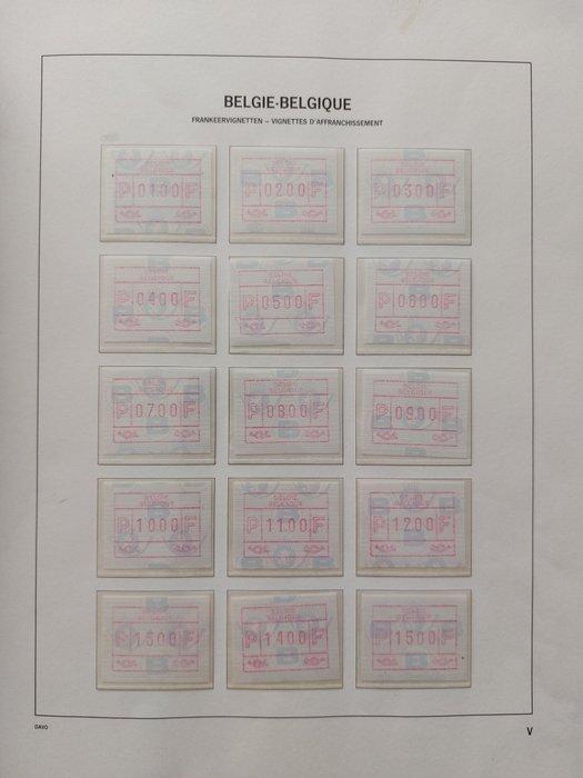België - BELGIE - Davo de Luxe Frankeervignetten, Postzegels en Munten, Postzegels | Europa | België