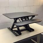 Tweedehands zit-sta module met toetsenbord houder, (bxd), Gebruikt, Bureau