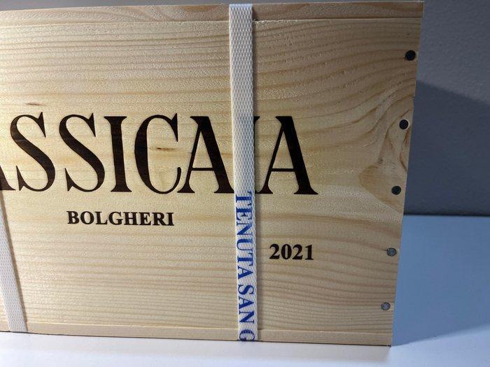 2021 Tenuta San Guido, Sassicaia - Bolgheri DOC - 6 Flessen, Verzamelen, Wijnen