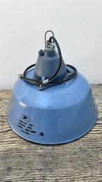 Plafondlamp - Metaal - Vintage industriële emaille, Antiek en Kunst