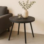 Salontafel Mangohout Carlin 58 cm, Huis en Inrichting, Verzenden, Nieuw, 50 tot 100 cm, Industriële meubels