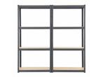 Veiling - 2 stuks Magazijnstelling / Opbergrek - Easy - Grij, Huis en Inrichting, Nieuw