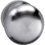 Intersteel knop paddestoel vast op rozet verdekt 4mm rvs, Nieuw, Overige materialen, Klink of Kruk