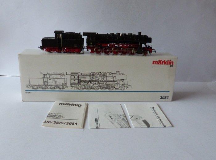 Märklin H0 - 3084 - Stoomlocomotief met tender (1) - DB, Hobby en Vrije tijd, Modeltreinen | H0