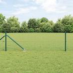 vidaXL Gelast Draadhek met 13 Spijkerpalen Groen 0.6x50 m, Tuin en Terras, Verzenden, Nieuw