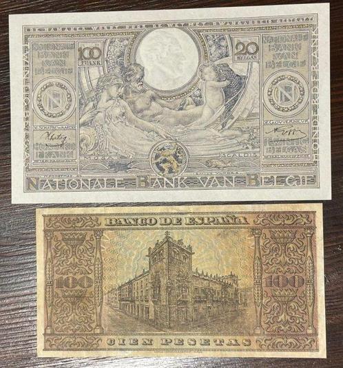 Wereld. - 2 banknotes - various dates (Zonder Minimumprijs), Postzegels en Munten, Munten | Nederland