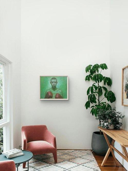 Francien Krieg - Unseen fights, Antiek en Kunst, Kunst | Schilderijen | Modern