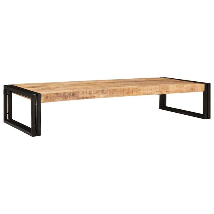 vidaXL Badkamerrek 120 x 50 x 23 cm Massief mangohout en, Huis en Inrichting, Tafels | Kaptafels, Nieuw, Verzenden
