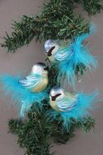 Inge-Glas: blauwmees vogel - Décoration de Noël en forme de
