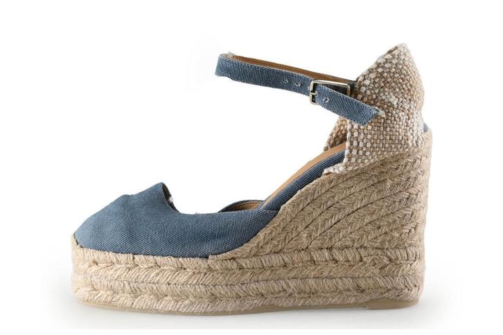 Castaner Sleehakken in maat 38 Blauw, Kleding | Dames, Schoenen, Blauw, Gedragen, Schoenen met hoge hakken, Verzenden
