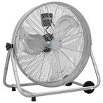 vidaXL Trommelventilator met wiel 73 x 42 x 70 cm Aluminium, Elektronische apparatuur, Airco's, Verzenden, Nieuw
