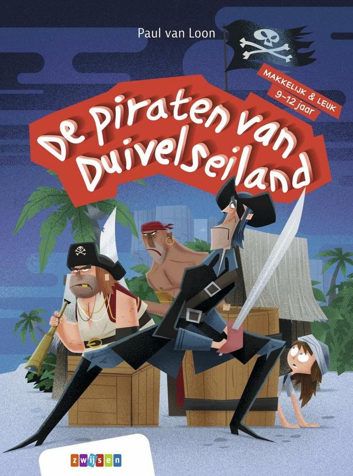 Makkelijk & Leuk - De piraten van Duivelseiland, Antiek en Kunst, Antiek | Boeken en Manuscripten, Verzenden