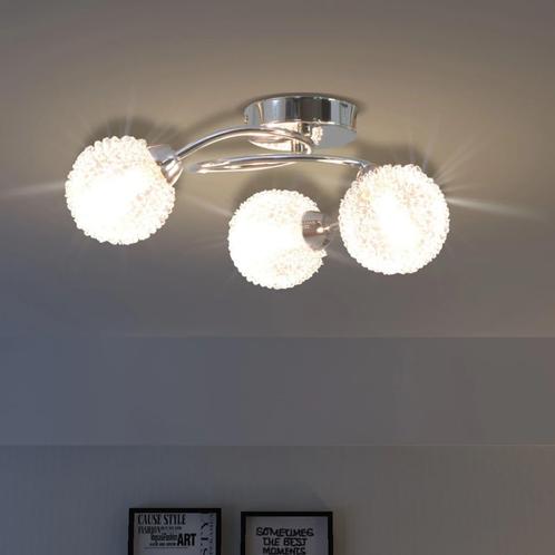 vidaXL Plafondlamp voor 3 G9 gloeilampen 120 W, Huis en Inrichting, Lampen | Plafondlampen, Nieuw, Verzenden