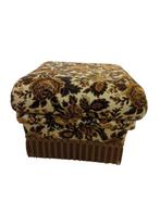 Pouf - Bois, Velours - Bout canapé,table salon